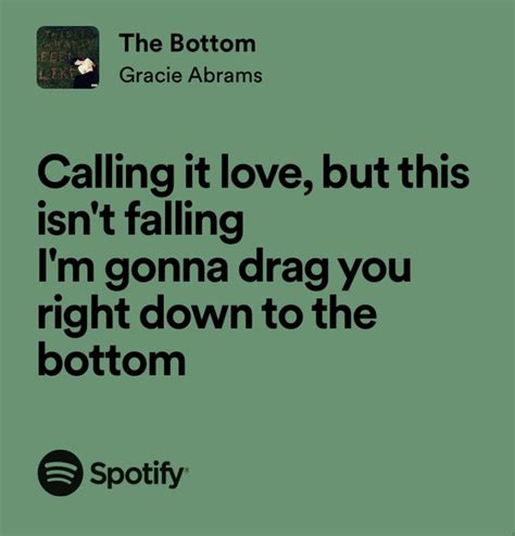 lyrics the bottom|More.